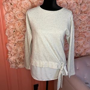 LOFT LONG SLEEVE BLOUSE